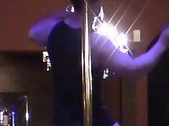 Male Stripper In Strip Club Dancing Many On lookers