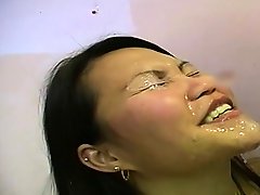 Compilation of amateur women taking cum in mouth and bukkake