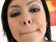 Charming Babe JuLia Bond takes a big pipe up this chabr cunt