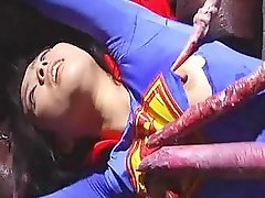 Supergirl Gangbanged by Tentacles!