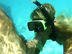Busty Blonde Gets A Hardcore Fuck By Big Cock Underwater