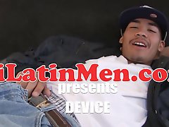 Latino jerking off his Mexican dick