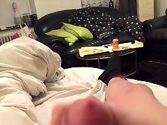 Girlfriend tricking guy into webcam sex part 7/9 (Swedish)