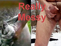 Cum + precum lovers picture-video hot mess Sexy Nature Guy