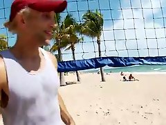 Sands Volleyball great jugs latin Mason Storm hard core