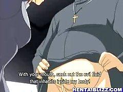 Cartoon nun gets fucked by perverted priest