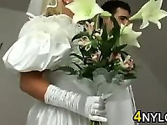 Wedding Party Having A Wild And Crazy Orgy