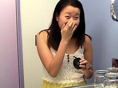 Pregnant Asian craves creampies Rya shows up with perky full tits and a bun in the oven Lets Fuck