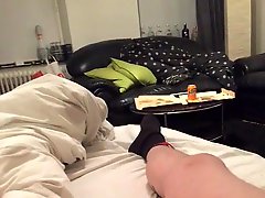 Girlfriend tricking guy into webcam sex part 4/9 (Swedish)