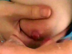 Lactating Japanese hottie squirts milk into his mouth
