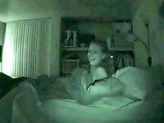 Student couple on nightvision