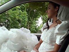 Bride Amirah savors the strangers cock
