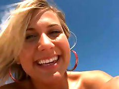Alanah Rae footjob video is sexy