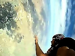 Extreme skydive sex