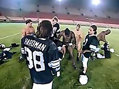 Cheerleader Gang Banged By An Entire Football Team