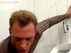 Fucked hardcore in toilet