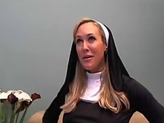 BRANDI LOVE NUN OUTFIT WEBCAM SHOW FROM 03/24/2013