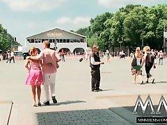 MMVFilms German blonde fucked in public