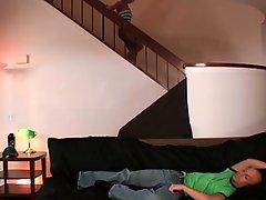 Madison Ivy comes downstairs for action