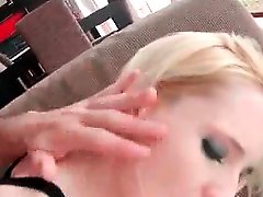 HD Tiny blonde small-tits enjoys a dick in he