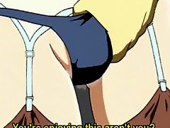 Hentai sexy school teacher taking big cock deep in her butt hole