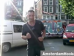 Dutch prostitute gets a facial