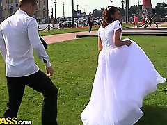 Rough anal fucking at wedding orgy