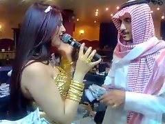 Arabic man in Dubai night club