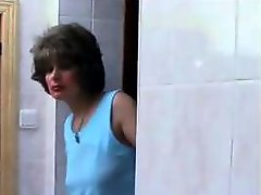 Mature Woman Fucking In The Bathroom