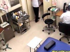 Real nippon gets groped by her doctor