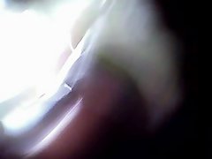 Stolen video upskirt no panty at bank