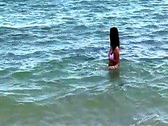My thailand girl on the beach