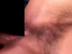 Hairy cunt penetration close up