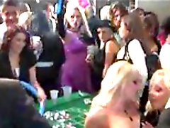 Casino party starts get wild as ladies get drunk