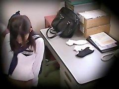 Schoolgirl caught stealing blackmailed into fucking 