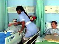 Ebony Nurse Jasmine in a good Job