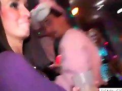 Hot interracial sex with drunk chicks