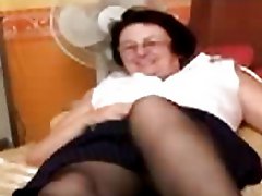 Hot Maid In The House Masturbates Alone In The Couch