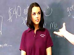 Extremely hot 18yo fuck with mr teacher
