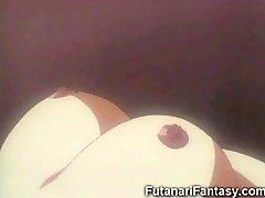 Futanari Cartoon SEx-girlfriend Race!