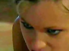 Hot slut Briana Banks giving an amazing deepthroat BJ