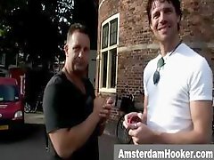 Dutch prostitute gets a facial