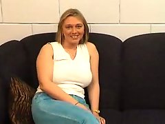 German fuck on sofa got Huge Tits