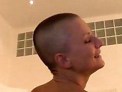Bald lady fucked by an old man