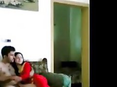 Indian Desi police man enjoying with his gf in home by pornraja