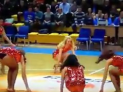 Hot Russian Cheerleaders Sexy Dance