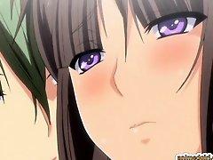 Schoolgirl anime big tits gangbanged and cummed allbody
