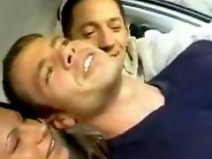 Luscious bisexual threesome with deep anal