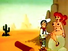 Famous Cartoon Lucky Luke In A Pornographic Parody