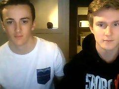 2 Handsome Shy Bisexual Friends Have Fun 1st Time On Cam